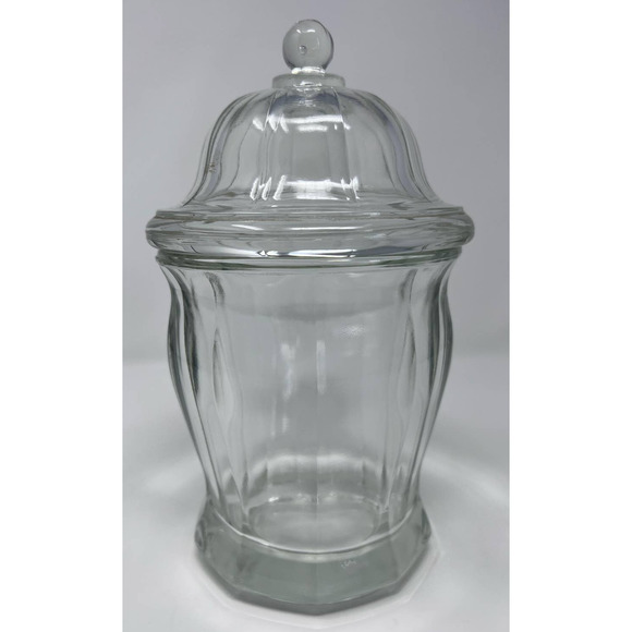 Vintage Apothecary/Candy Clear‎ Jar 11" Tall x 5 1/2" Wide - Picture 1 of 5